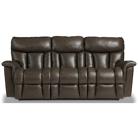 Casual Reclining Wall Saver Sofa