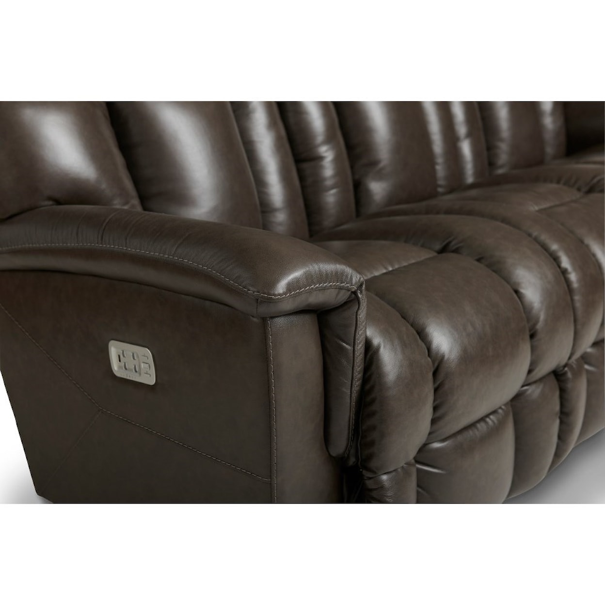 La-Z-Boy Mateo Power Wall Reclining Sofa w/ Headrest & Lumb