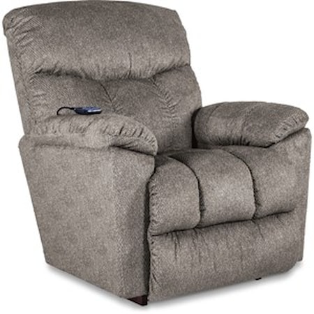 Power Rocking Recliner w/ Headrest & Lumbar