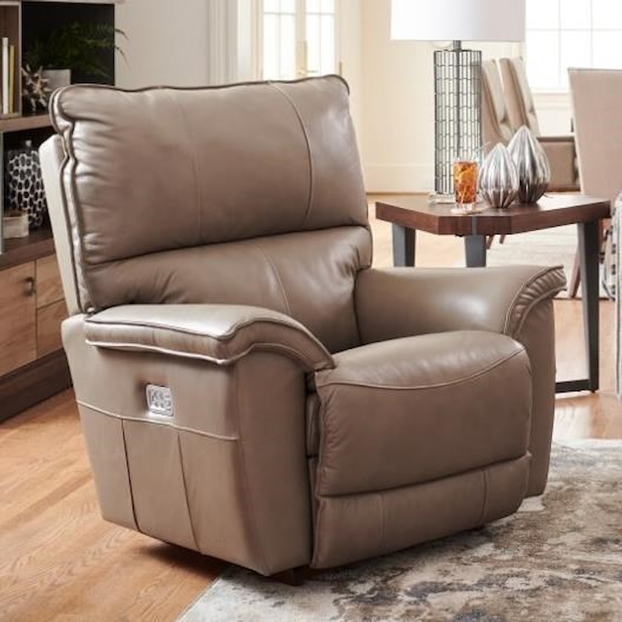 La-Z-Boy  Power Rocking Recliner w/ Headrest & Lumbar