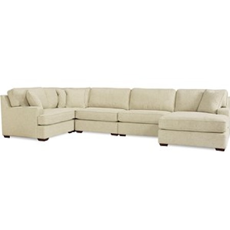 4-Seat Sectional Sofa w/ Right Chaise