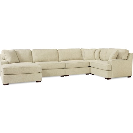 4-Seat Sectional Sofa w/ Left Chaise
