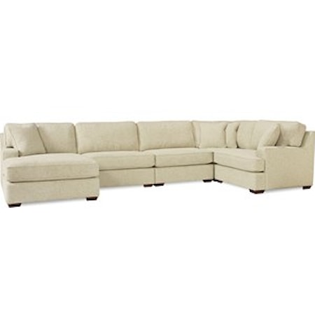 4-Seat Sectional Sofa w/ Left Chaise