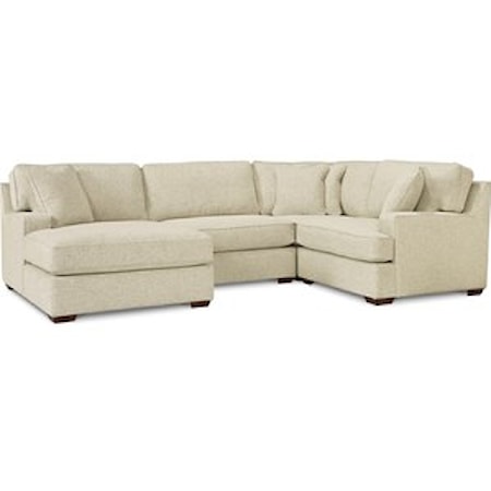 3-Seat Sectional Sofa w/ Left Chaise