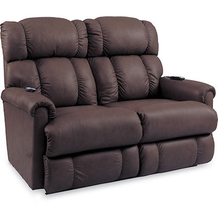 Power Reclining Loveseat w/ Headrest & Lumba