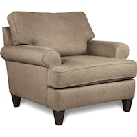 Transitional Chair with Premier ComfortCore Seat Cushion