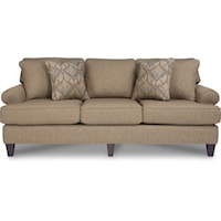 Transitional Sofa with Premier ComfortCore Cushions
