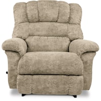 Casual Oversized Big Man Rocker Recliner