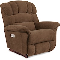 Casual Oversized Big Man Power Wall Saver Recliner with Power Headrest, Lumbar, USB Port