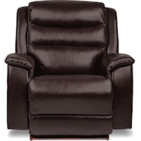Casual Big and Tall Power Wall Recliner with Power Headrest, Lumbar, USB Port