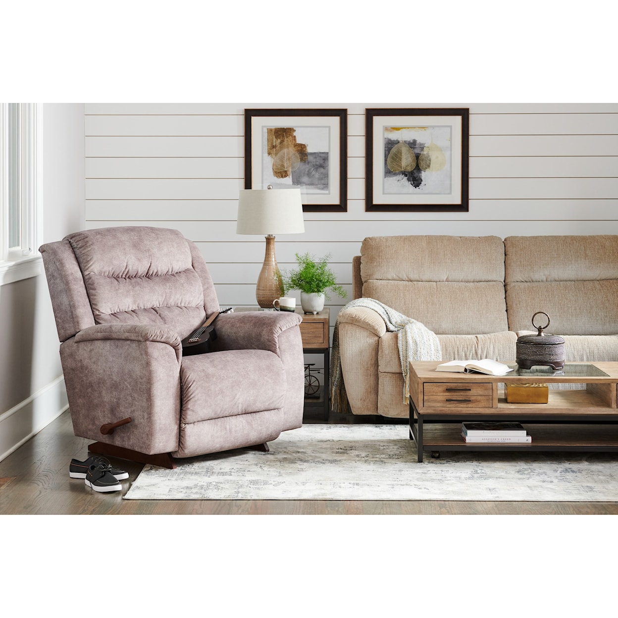 La-Z-Boy Redwood Power Rocking Recliner