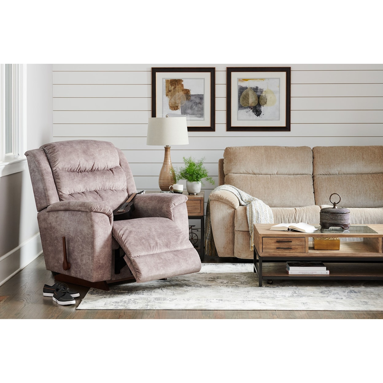 La-Z-Boy Redwood Power Rocking Recliner