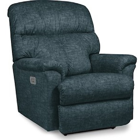 Power Rocking Recliner w/ Headrest &amp; Lumbar