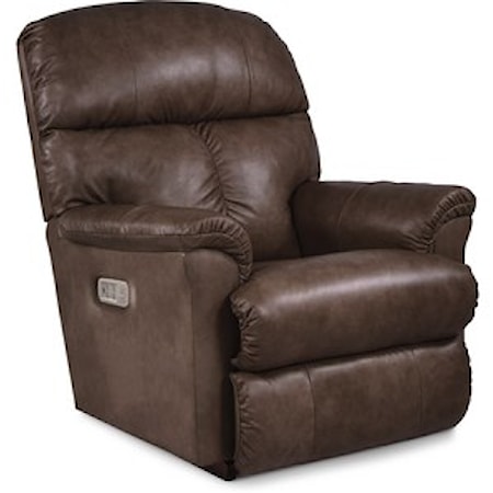 Power Rocking Recliner w/ Headrest &amp; Lumbar