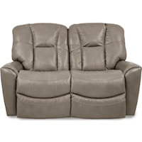 Casual Power Reclining Loveseat with USB Ports