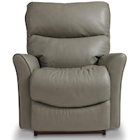 Leather Power Wall Recliner with Power Headrest