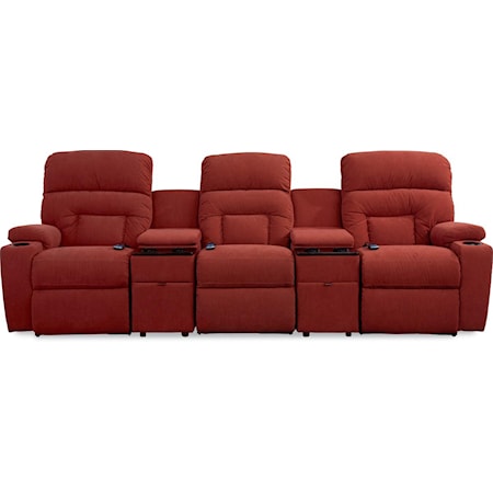 5 Pc Reclining Home Theater Group