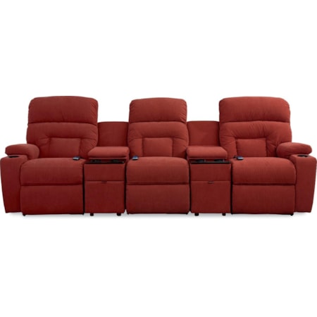 5 Pc Reclining Home Theater Group