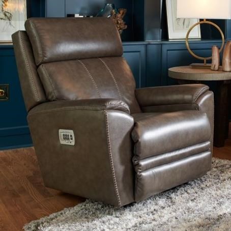 LaZBoy Talladega Casual Power Rocking Recliner w/ Headrest & USB Port