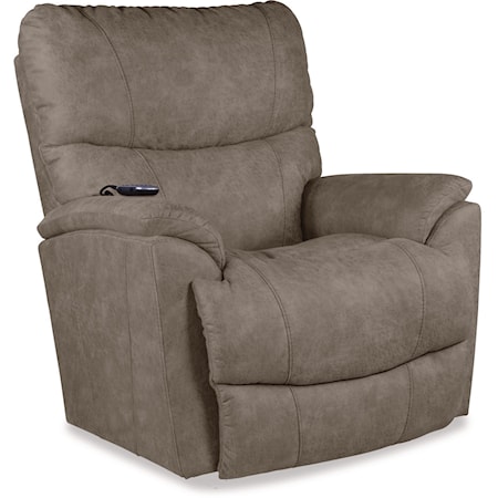 Power Rocking Recliner w/ Headrest & Lumbar