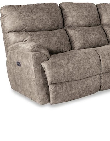 3 Recliner Sofa w/ Left Sitting Chaise 