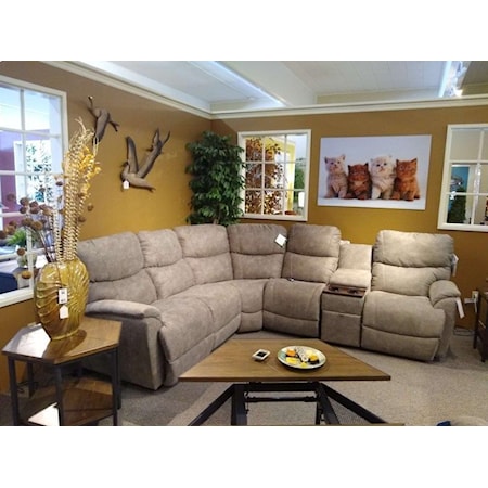 5 Pc Power Reclining Sectional