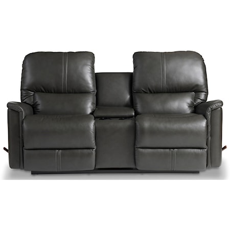 Wall Reclining Loveseat w/ Console