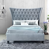 King Upholstered Bed