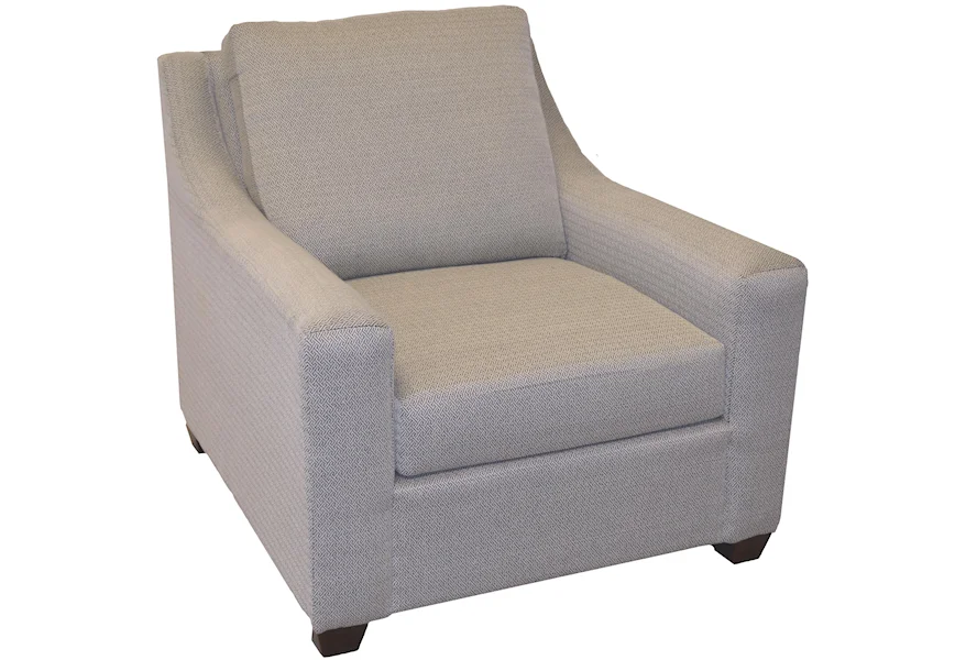 423 Upholstered Chair by LaCrosse at Mueller Furniture