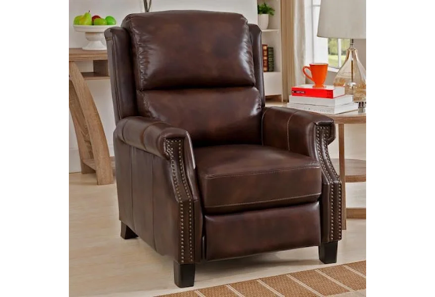 9761 High Leg Recliner by LaCrosse at Mueller Furniture