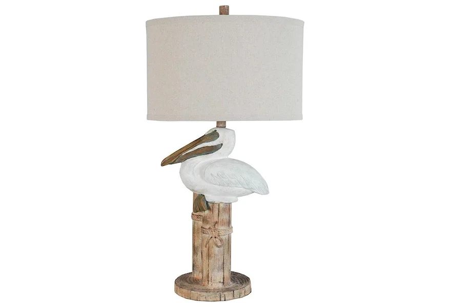 2018 Collection LPS-122 Pelican Table Lamp by Lamps Per Se at Furniture Fair - North Carolina