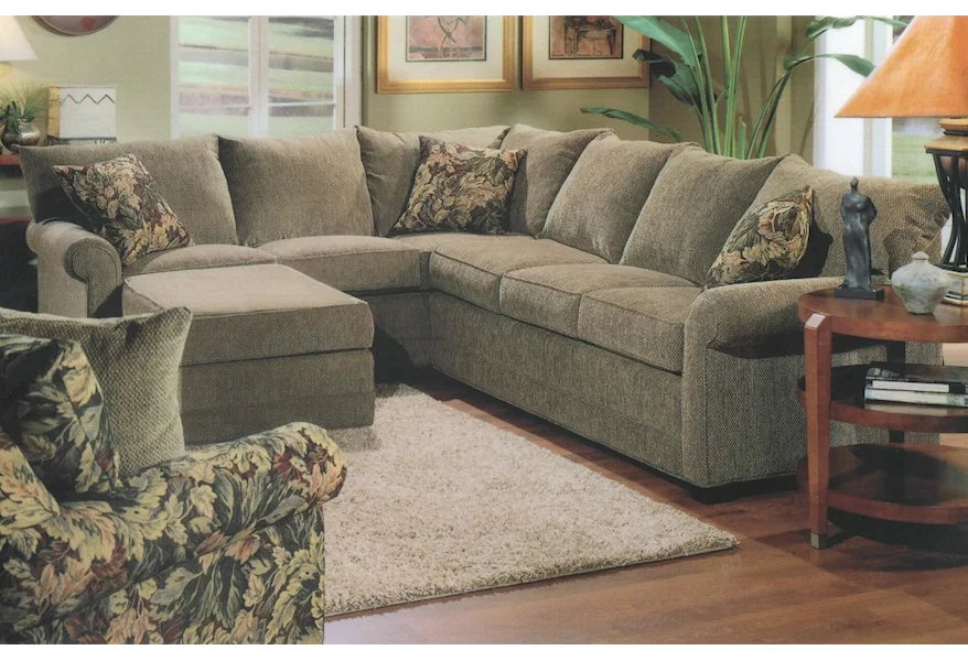 110 Sectional Sofa Group by Lancer at Belpre Furniture