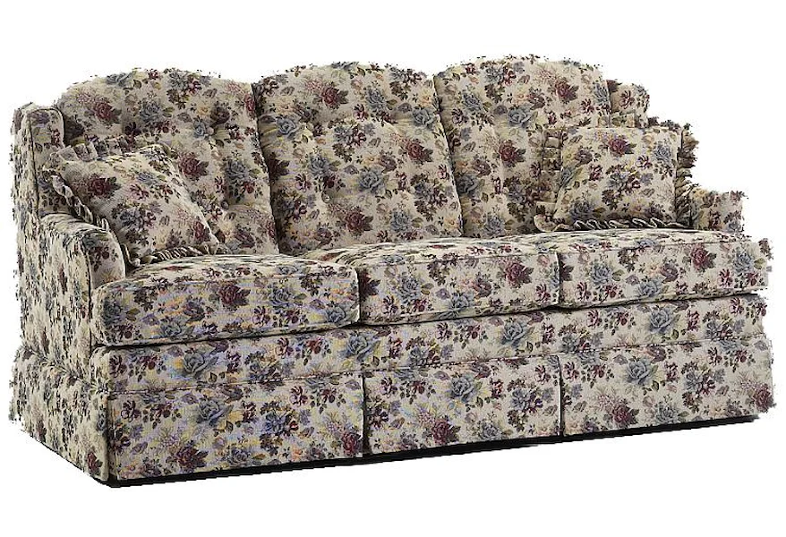 600 Short Length Sofa by Lancer at Belpre Furniture