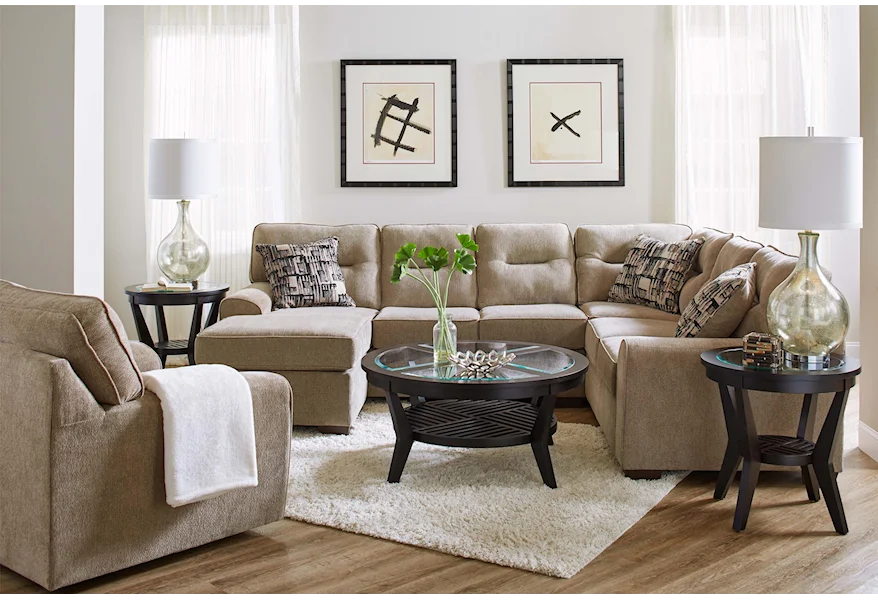 2124 2 Piece Sectional by Lane at Del Sol Furniture