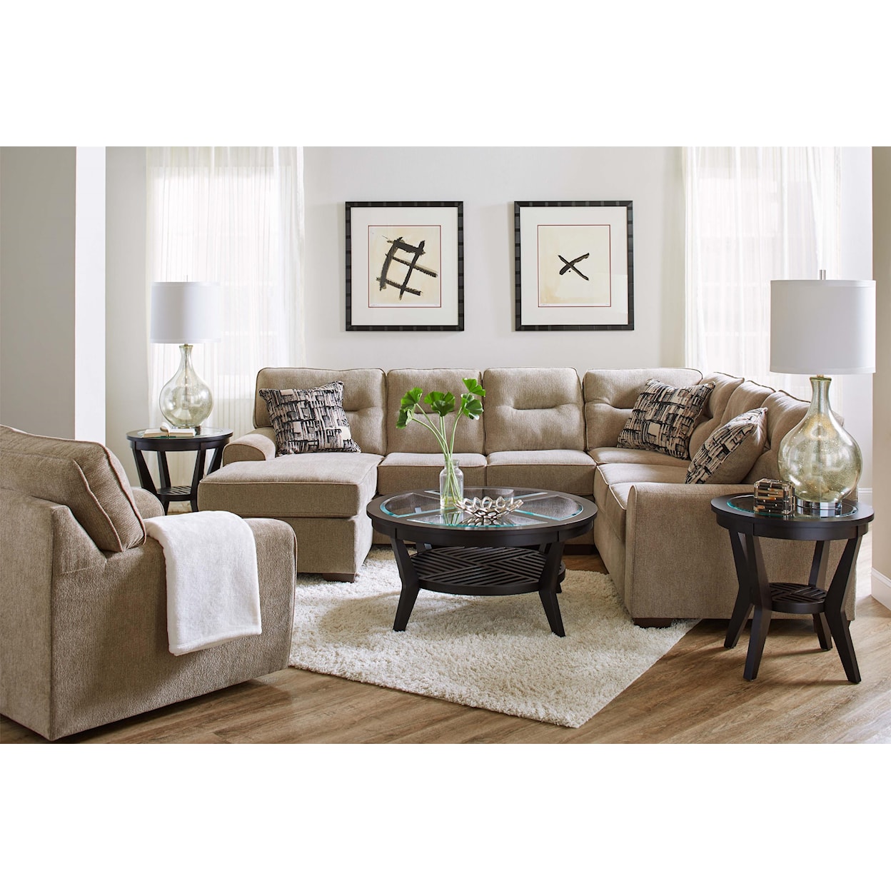 Lane 2124 2 Piece Sectional