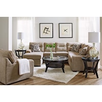 Driscoll Cappuccino 2 Piece Sectional