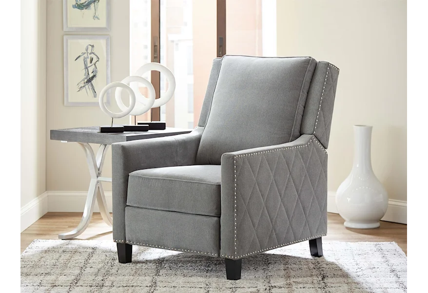 40034 RECLINER GRAY by Lane at Household Furniture
