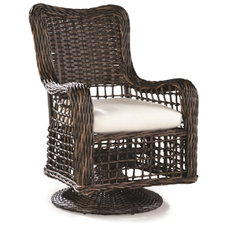 Swivel Dining Arm Chair