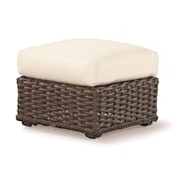 Square Ottoman with Cushion