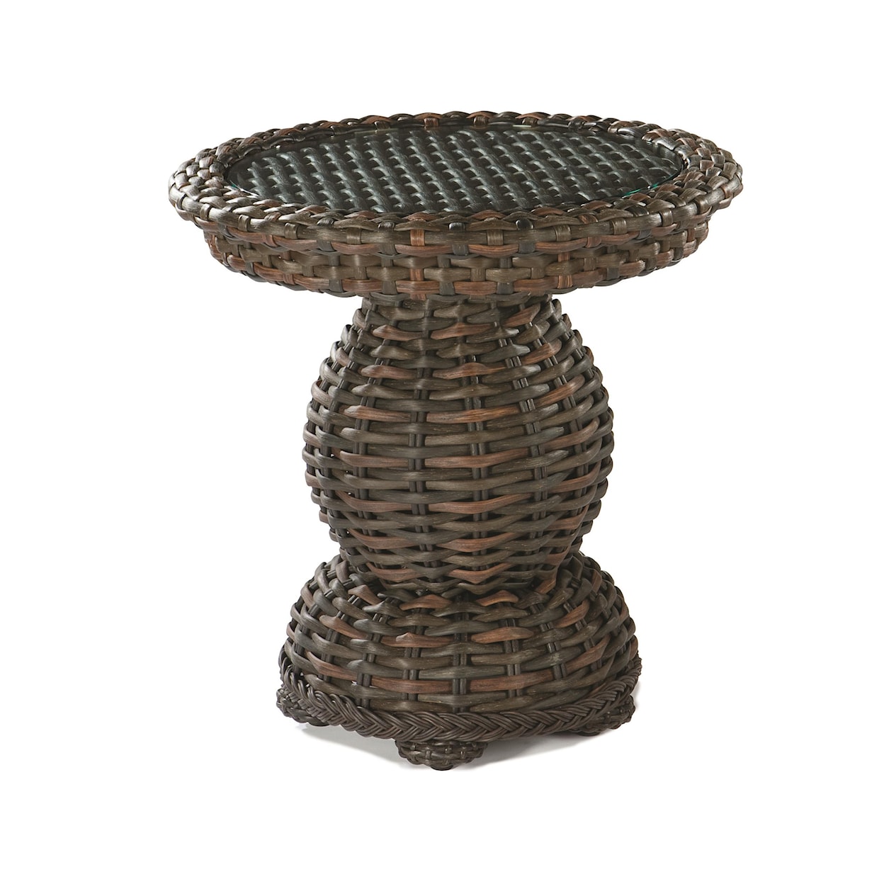 Lane Venture South Hampton  Round Pedestal End Table