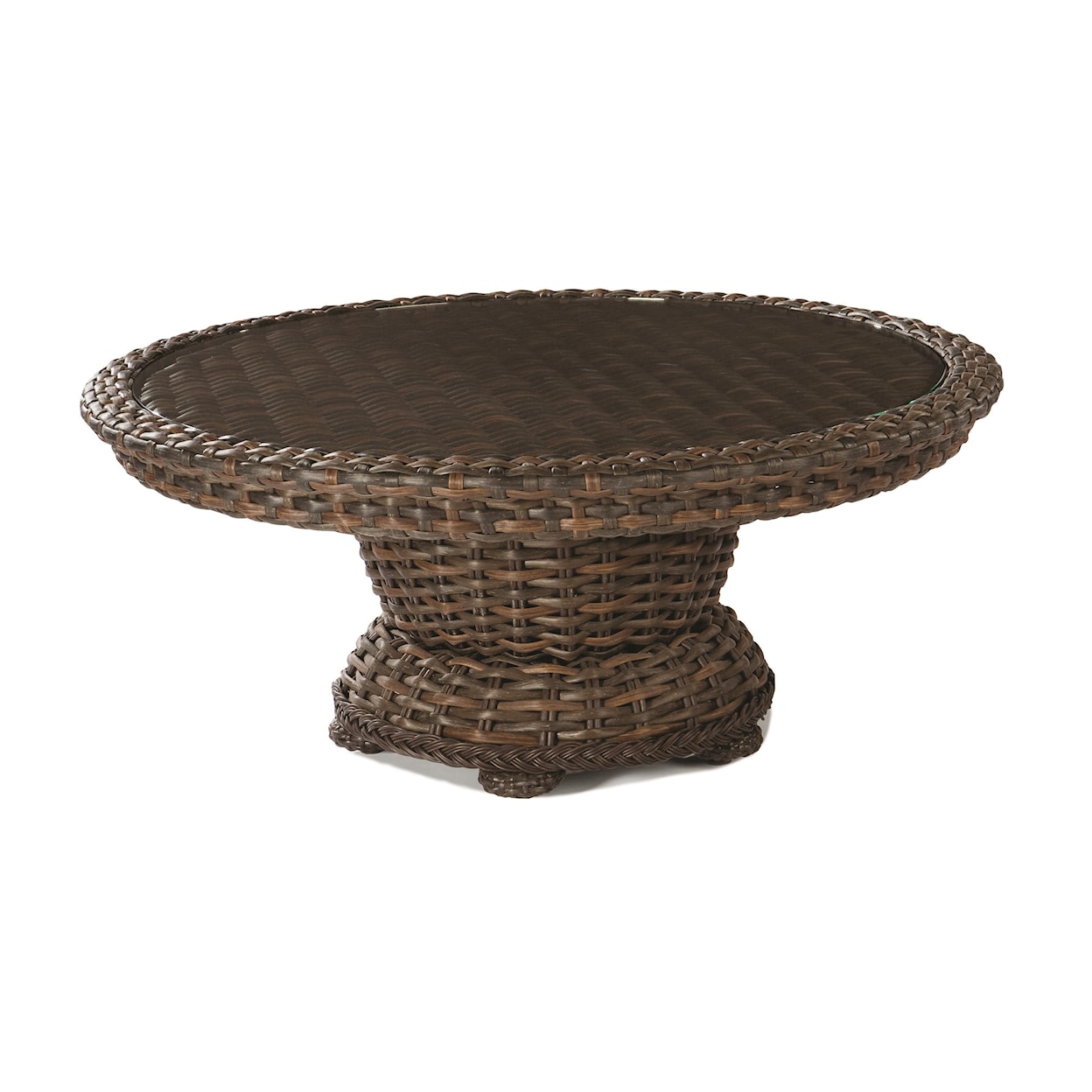 Lane Venture South Hampton  Round Pedestal Cocktail Table