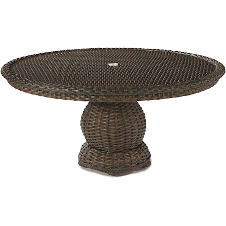 Round Pedestal Dining Table