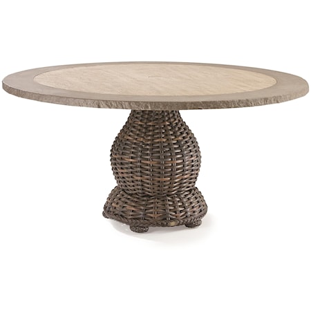 Round Pedestal Dining Table