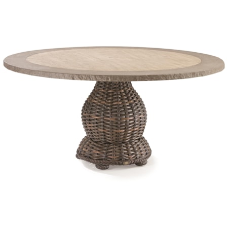 Round Pedestal Dining Table