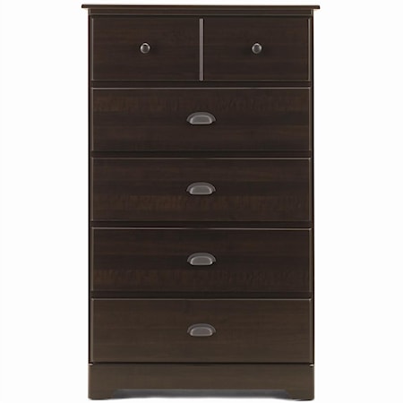 5 Drawer Chest with Roller Glides