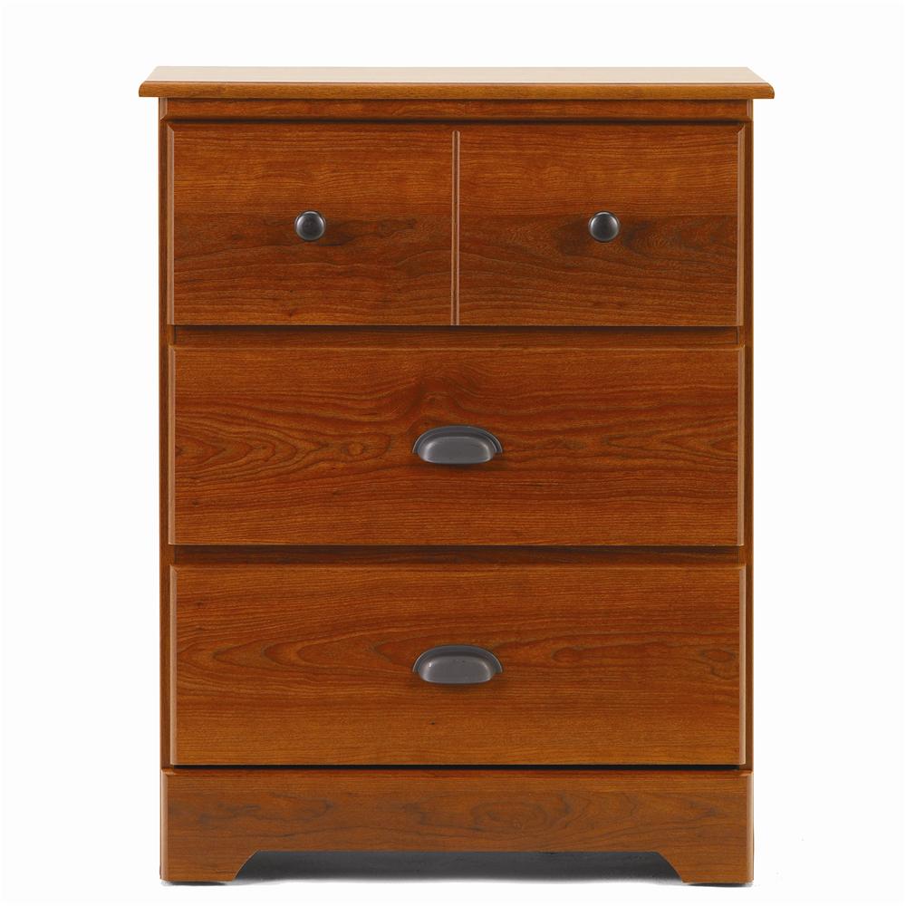 3 Drawer Nightstand with Roller Glides