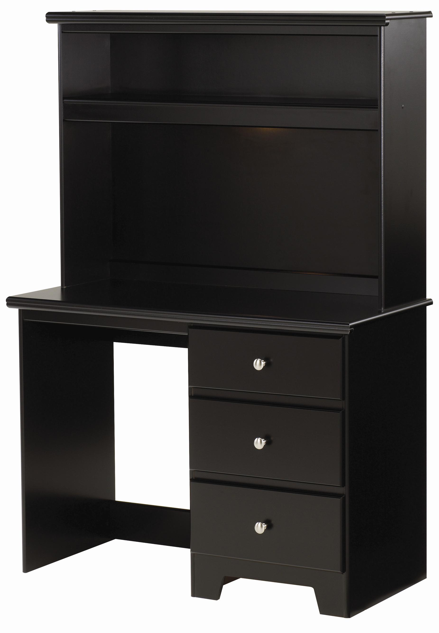 3 Drawer Desk with Hutch Combination