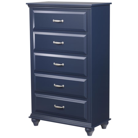 5 Drawer Chest with Roller Glides