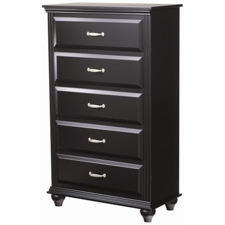 5 Drawer Chest with Roller Glides