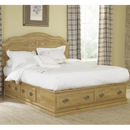 Queen Panel Bed